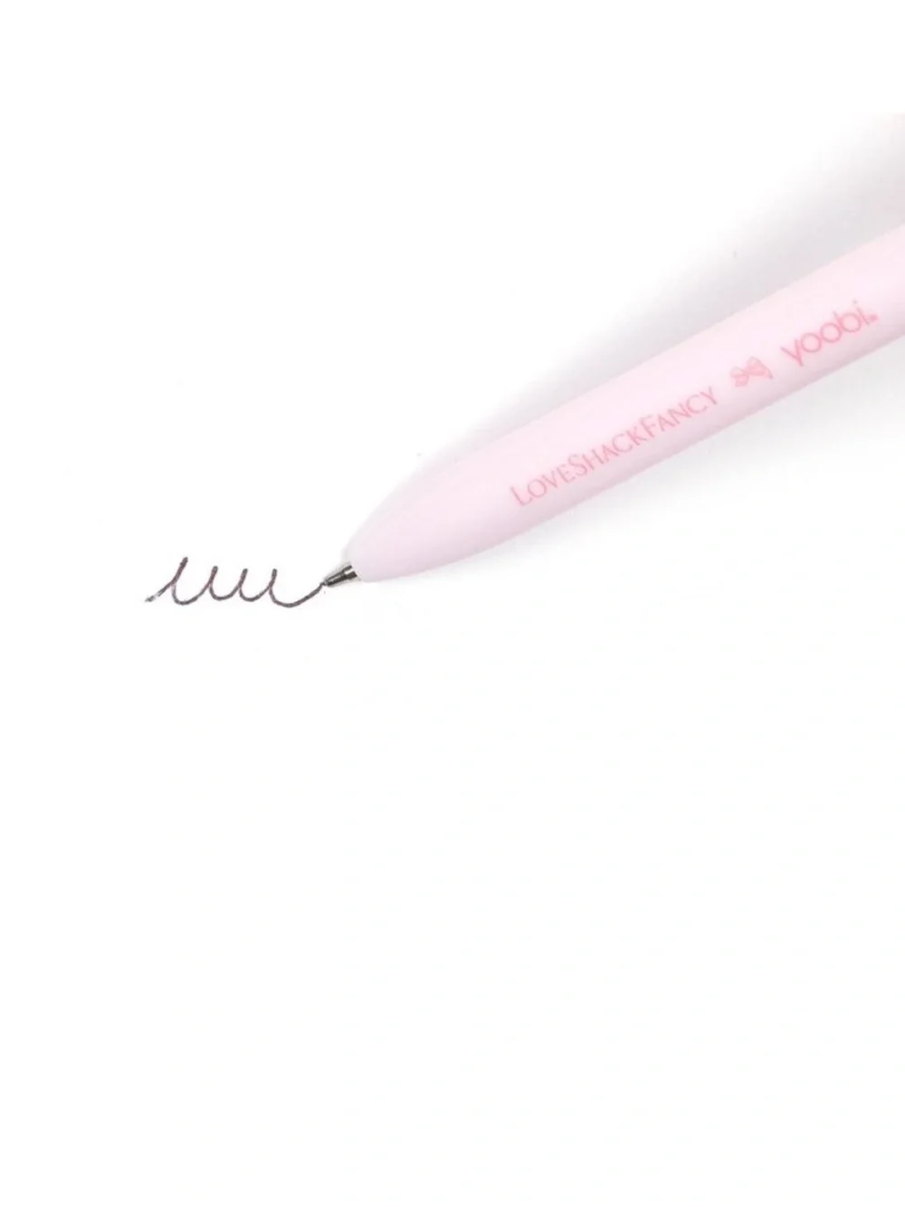 LoveShackFancy × Target - Yoobi Everblooming Rosettes Novelty Pen Pink